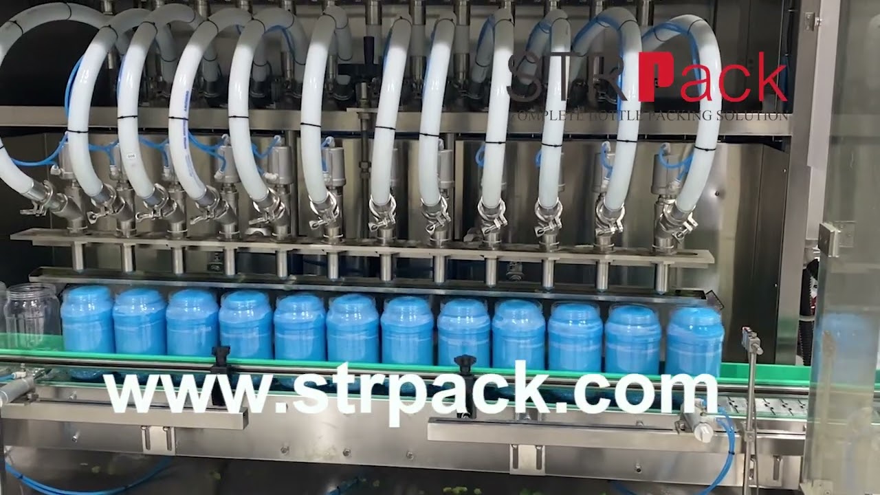 Cleansing Gel Servo Piston Filling Machine