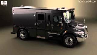 International Durastar Armored Cash Truck 2014 3D Model By 3Dmodels