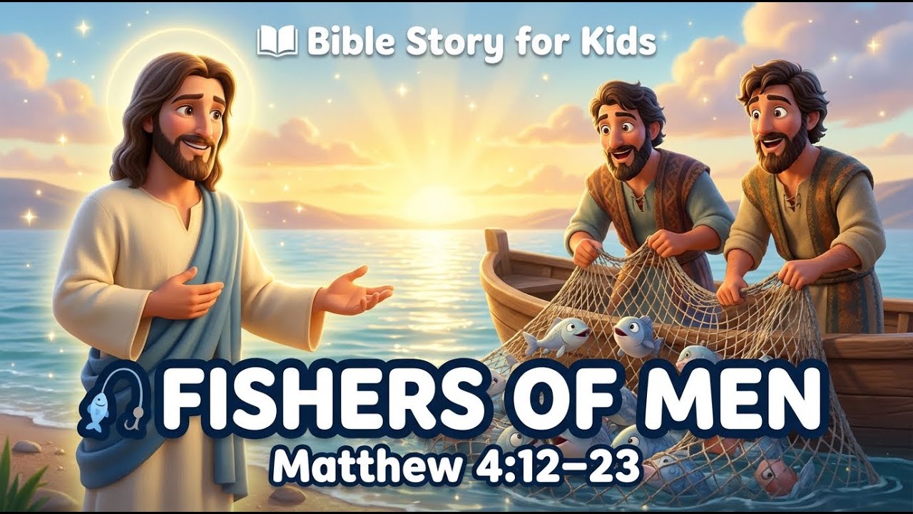 Jesus Calls His First Disciples | Fishers of Men | Matthew 4:12–23 ...