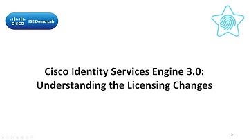 ISE 3.0 Licensing Changes