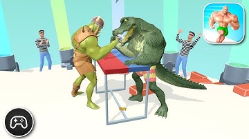 Muscle Rush - Gameplay Walkthrough Part 17 - Basic Levels 105-109 (iOS, Android) iPad Gameplay