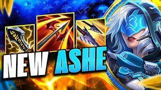 New Crit Ashe Build - 1410 Ashe Adc Gameplay League Of Legends