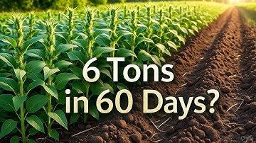 “Het gewas dat 6 ton groeit in 60 dagen en zijn eigen meststof produceert!