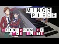 Classroom of the elite s3 op zaq  minor piece  upbeat  piano cover