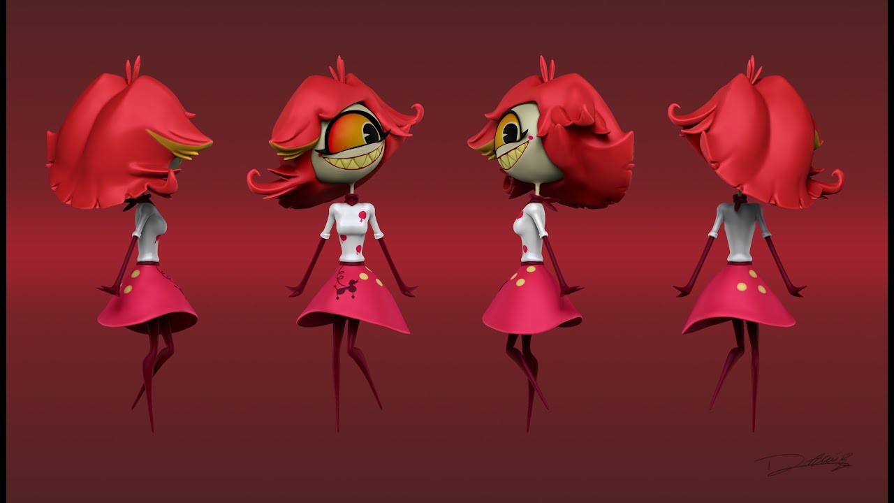 Digital3D Nifty (Hazbin Hotel) YouTube