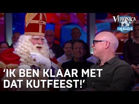 Sinterklaas bij Veronica Inside: 'Ik ben klaar met dat kutfeest!' | VERONICA INSIDE