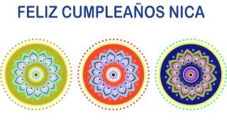 Nica   Indian Designs - Happy Birthday