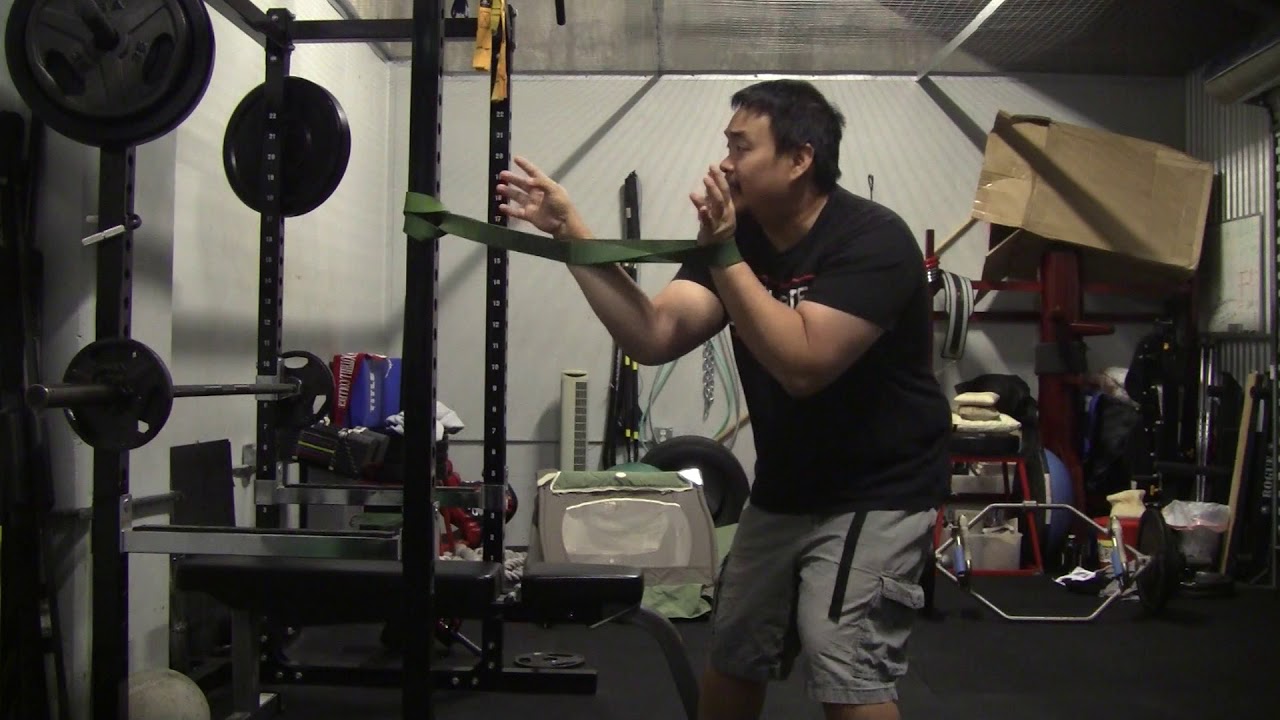 Jook Lum Southern Praying Mantis Rubberband Training 江西竹林南派螳螂