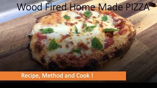Authentic Homemade Pizza Cooked in my DIY Pizza Oven ! Dough, Make, Bake !