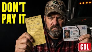 Why Paying Your DOT Ticket Just Cost You Your CDL