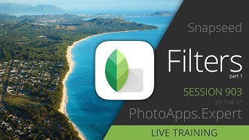Google Snapseed; Filters pt 1 — PhotoApps.Expert Live Training 903 SAMPLE