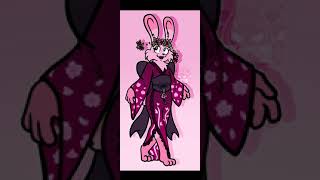 Bnuy in a kimono - Speedpaint - gift for @duvessa90