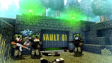 DISCOVERING THE VAULT! - Minecraft Zombie Apocalypse #9 - Decimation Mod