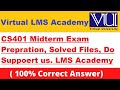 CS401 Midterm Preparation with Solutions 2023 || Virtual LMS Academy || #CS401 #VU #Midterm