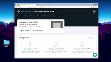 Netlify drag and drop deployment