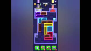 Sand blocks drop puzzle level 150 gameplay walkthrough solution