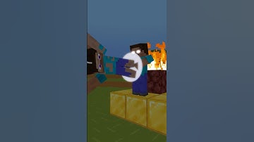 Steve as Herobrine #minecraft #animation #shorts