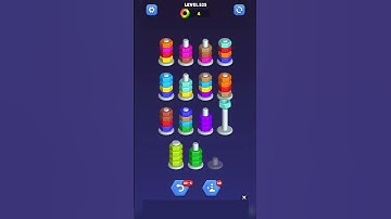 nut sort game/ level 525 #shorts#ammycandycrush#gameplay#nutsort