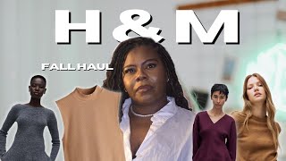 H&M Plus Size FALL Haul! New pieces in my closet. #haul #fashion #plussize #fallfashion #chic 
