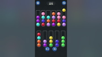 Ball Sort by Infinite Joy: Levels 4374, 4375