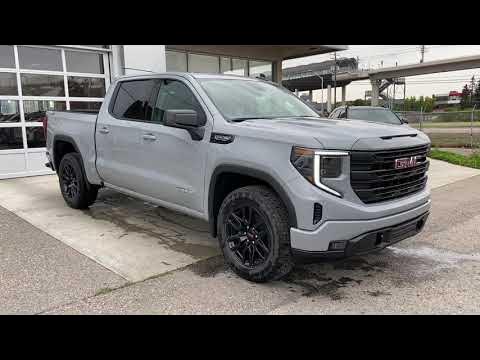 Gray 2024 GMC Sierra 1500 Elevation Review Calgary Alberta - Wolfe