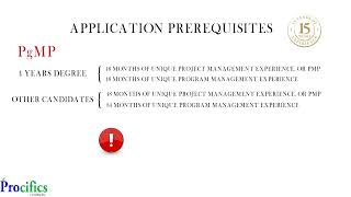 PfMP, PgMP, and PMP Lessons Learned - Prerequisites Wealth