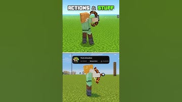 Minecraft Animations: Actions & Stuff 1.4 (Bedrock) vs Fresh Animations (Java)