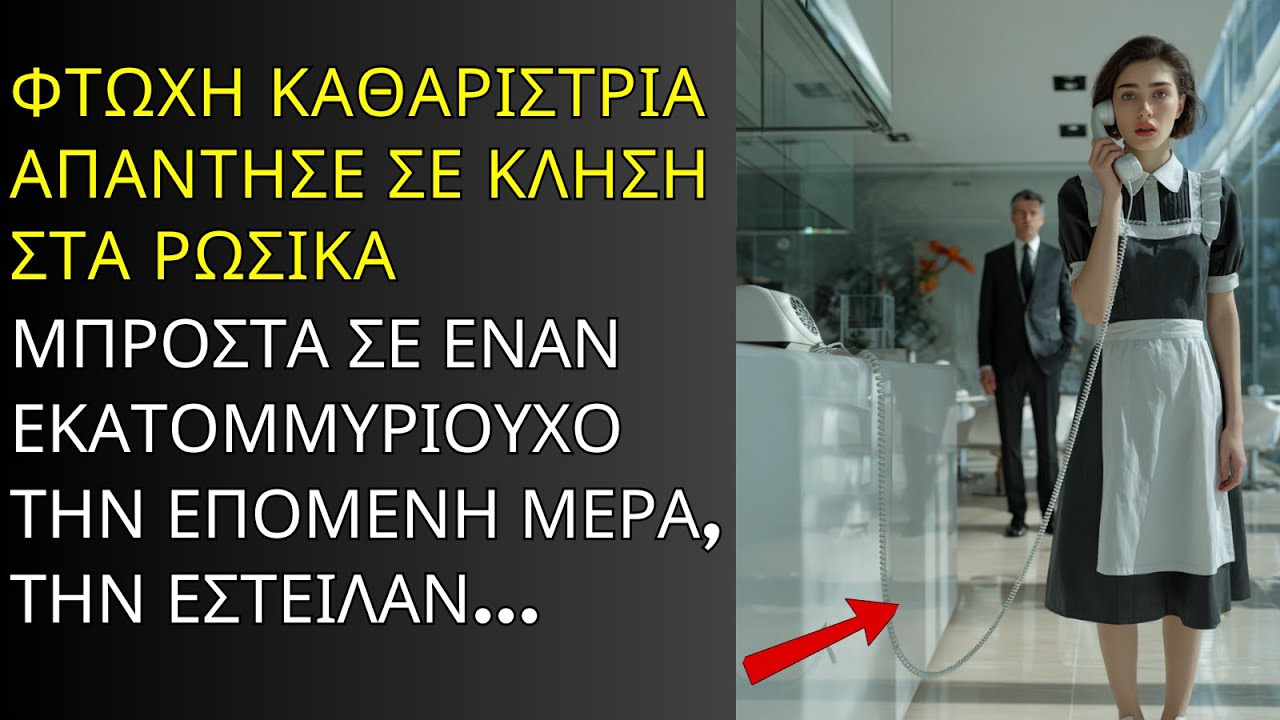 ΦΤΩΧΗ ΚΑΘΑΡΙΣΤΡΙΑ ΑΠΑΝΤΑ ΣΕ ΚΛΗΣΗ ΣΤΑ ΡΩΣΙΚΑ ΜΠΡΟΣΤΑ ΣΤΟΝ ΕΚΑΤΟΜΜΥΡΙΟΥΧΟ ΑΥΤΟ ΠΟΥ ΕΚΑΝΕ ΣΟΚΑΡΕ ΟΛΟΥΣ