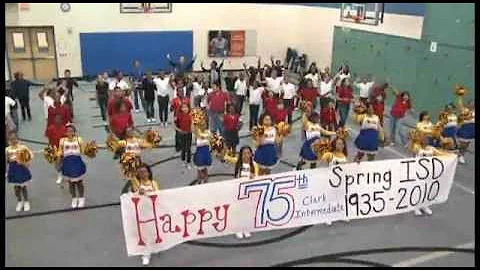 Clark Intermediate School Celebrates Spring ISD's 75th Anniversary