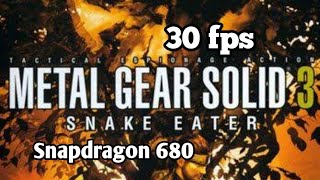 METAL GEAR SOLID 3 (AETERSX2) Snapdragon 680...