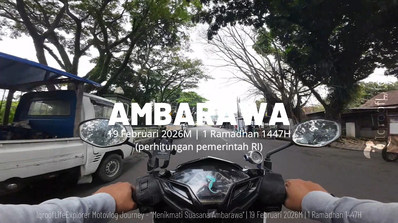 Solo Riding Vlog! Ambarawa 1 Ramadhan 1447H, Motoran di Tengah Sawah!
