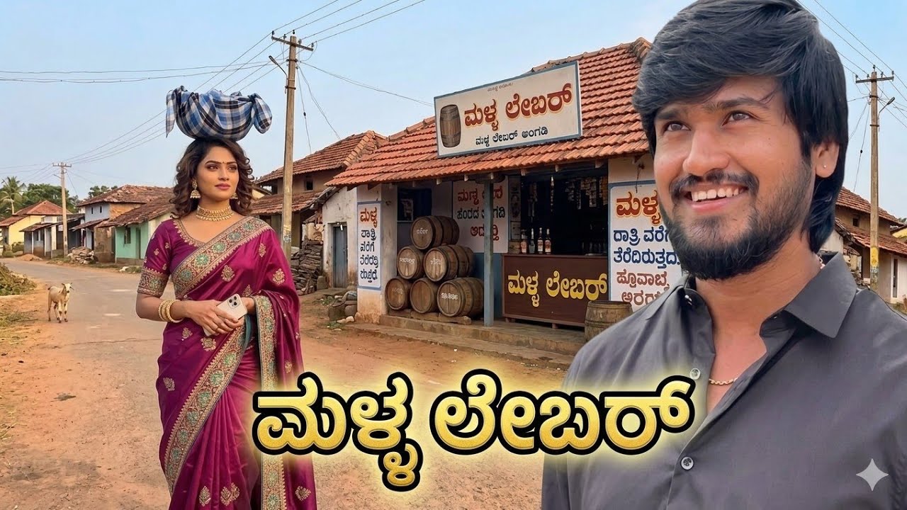 ಮಳ್ಳ ಲೇಬರ | comedy video | uttarkarnataka mallu jamkhandi