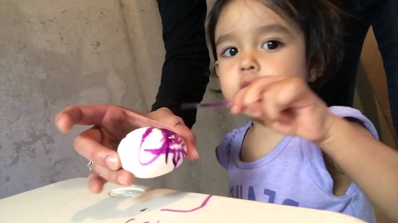 Easy Easter egg coloring YouTube