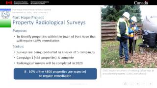 CNSC staff’s presentation on CNL’s progress update on the PHAI (Nov 10, 2016)