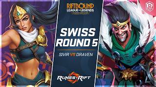 Miracle Sivir vs Midrange Draven - Round 5 | Riftbound Spiritforged Tournament 10