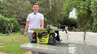 HP Cordless Brushless 210mm Table Saw RYOBI® - Sams opinion
Find out how Sam uses Ryobi RTBS18X-0 18V ONE+ HP Cordless Brushless Table Saw (Bare Tool) RYOBI® !
As part of the Ryobi ONE+™ system of over 200 cordless tools for the home, garden, automotive, crafting and so much more, the Ryobi 18V ONE+™ RTBS18X-0 HP Cordless Brushless 210mm Table Saw is ideal for making effortless cross or rip cuts in a wide range of wood including floorboards.
Designed to be compact and powerful, the HP Brushless Table Saw is a true performer in the workshop. It features a high-quality performance Brushless motor that delivers an impressive 4,500rpm, providing ample power to effortlessly cut through hardwood materials. With a maximum cutting depth of 57mm, it can handle even the thickest wood with ease. Incorporating advanced Brushless technology means more power, longer runtime and a longer life through its frictionless motor. Intelligent electronics constantly regulate the motor and ensure a smooth power delivery as well as efficient use of the battery. The quick-lock rip fence makes it quick and easy to set up for accurate cuts (up to max rip capacity of 187mm left and 318mm right), combined with bevel tilt lever to adjust bevel angles from 0 - 45°.
Using a 5.0Ah battery (not included), the Ryobi RTBS18X-0 can cut up to 207 metres of 13mm ply. This is a bare tool - battery and charger are not included.
-The ONE+™ HP series features Ryobis most advanced brushless technology. Using patented electronics and intelligent
ONE+™ battery technology the brushless motor provides maximum tool performance.
-Cut up to 57mm at 90°and 45mm at 45° to suit wide range of applications.
-Tool-less Depth and Bevel Adjustment enable quick and easy set up.
-318mm Rip Cut Capacity to the right of the blade makes trimming larger sheet wood to size easy.
-Integrated On-Board Storage For all Accessories.
-Quick Blade Height Adjustment.
Discover all the features of the Ryobi RTBS18X-0 18V ONE+ HP Cordless Brushless Table Saw (Bare Tool) here: https://uk.ryobitools.eu/power-tools/sawing/table-saws/rtbs18x/rtbs18x-1/
Follow Ryobi on social networks:
Facebook: https://www.facebook.com/RyobiToolsUK/
Instagram: https://www.instagram.com/ryobitoolsuk/
Youtube : https://www.youtube.com/@RYOBI_UK
Discover more RYOBI® tools here: https://uk.ryobitools.eu/
If youd like to become a RYOBI® video ambassador, apply here: https://ryobi.teester.com/en/?utm_source=youtube_ryobi HP Cordless Brushless 210mm Table Saw RYOBI® - Sams opinion