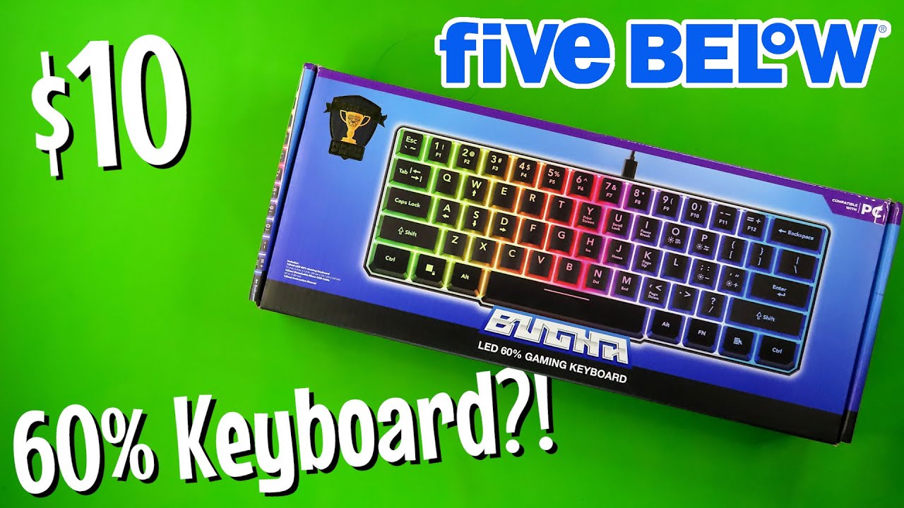 Bugha LED Gaming Keyboard Fortnite Champion Kids New !!