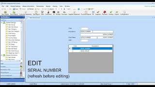 CODE7-ITEM SERIAL GROUP