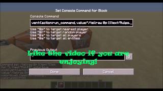 How to make a Click Event in the chat that displays text! /w My Voice! | Minecraft Tutorial
