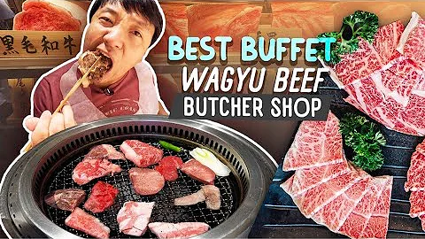 All You Can Eat BUTCHER SHOP Japanese Wagyu Beef B...