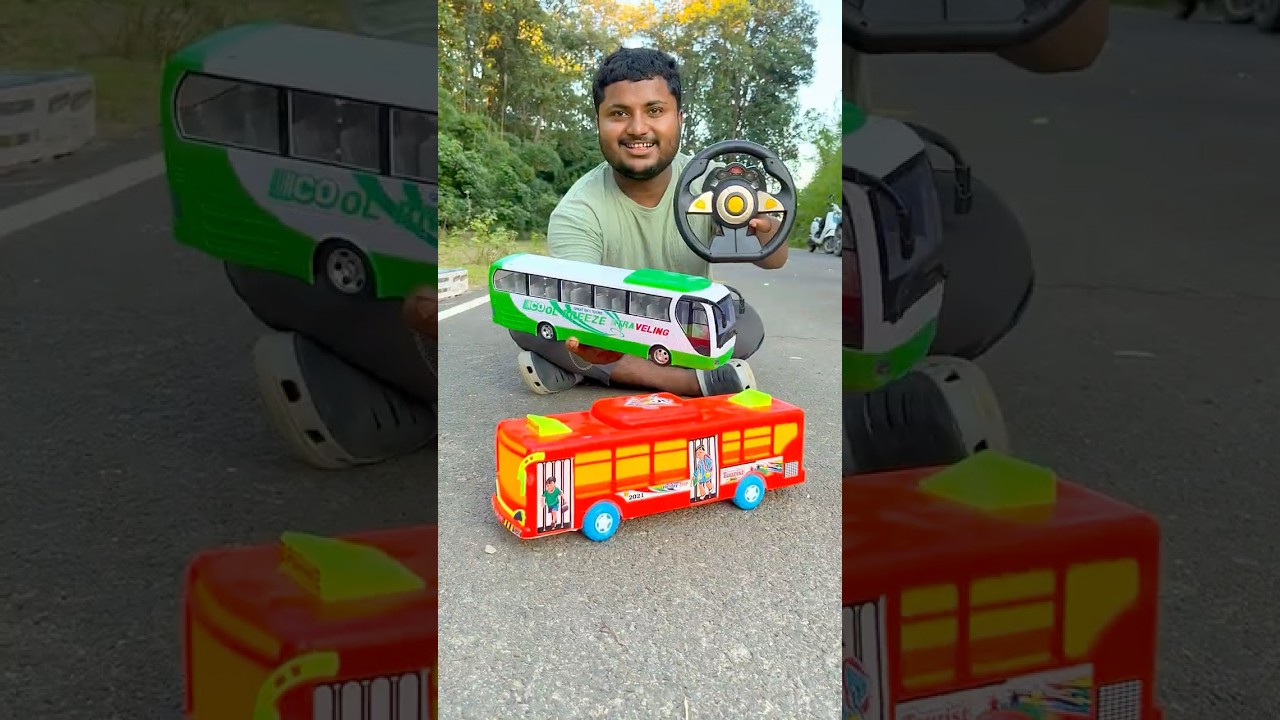 Amar Rc Bus red vs green unboxing 😱
