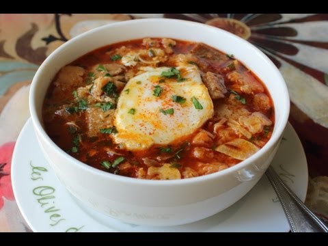 Spanish Garlic Soup Sopa De Ajo Recipe Bread And Garlic Soup-11-08-2015