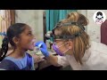 Dental checkup by volunteer lauren at fflv