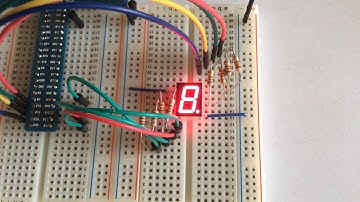 Raspberry Pi - 7セグメントLED (カソードコモン)