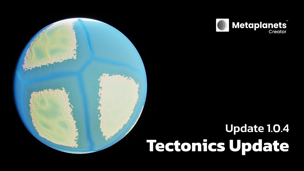 Create a planet with tectonics - Metaplanets Creator - YouTube