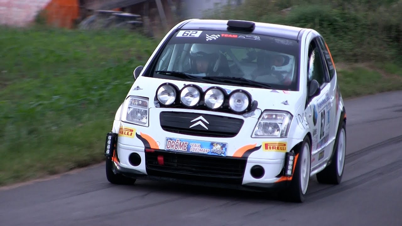 Rallye de la Drôme Paul Friedman 2021 - Citroën C2 R2 N°62 - Jérôme DELOCHE et Johan BOUVERON