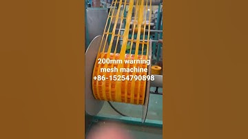 #plasticnet plastic net machine, plastic mesh machine, warning mesh machine, underground bury mesh