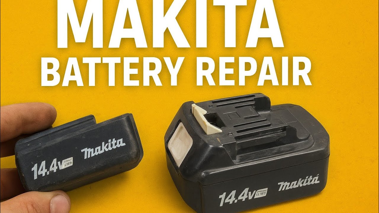 Restoration makita 14 4v battery repair power tools
