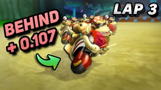 EVERY SECOND COUNTS in Mario Kart Wiis Skill Based Game Mode