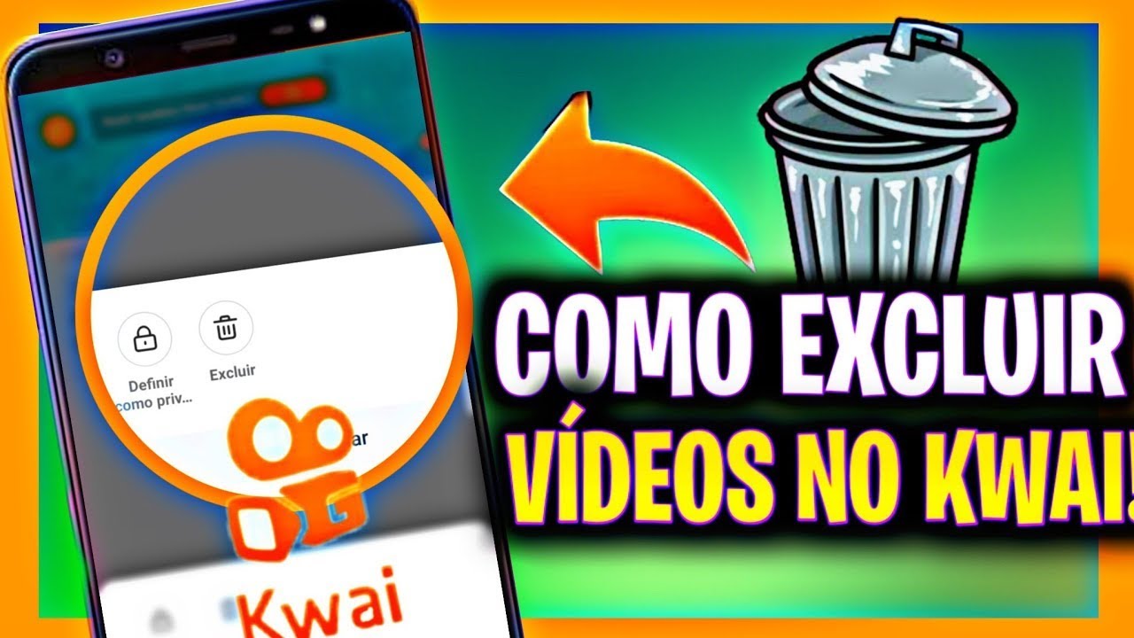 Como Apagar Excluir Deletar V deo Do Kwai Pelo Iphone 2022 YouTube